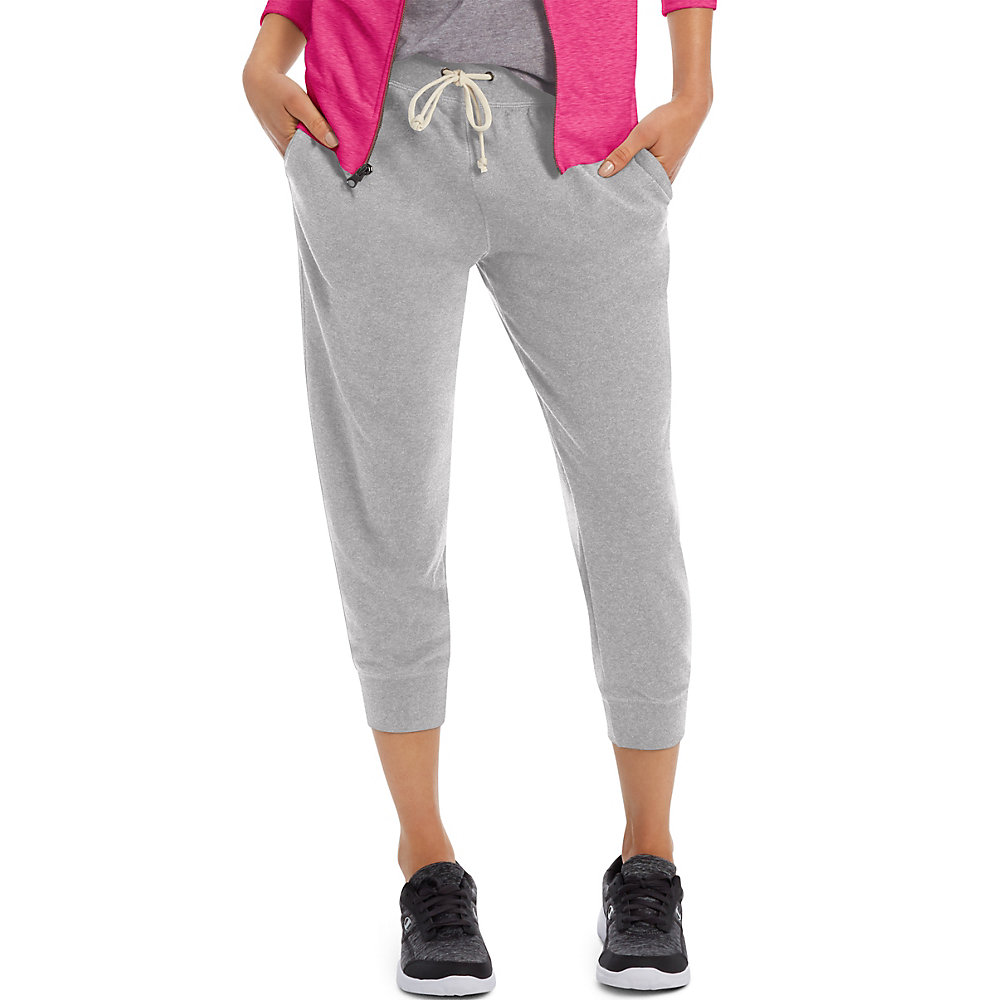 champion womens french terry capris