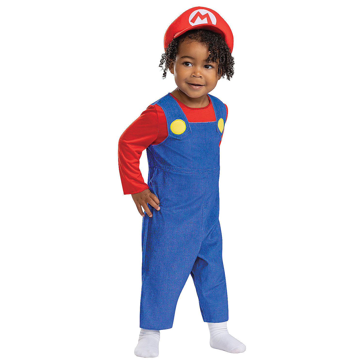  Nintendo Super Mario Brothers Mario Tween Costume, Medium/7-8 :  Toys & Games