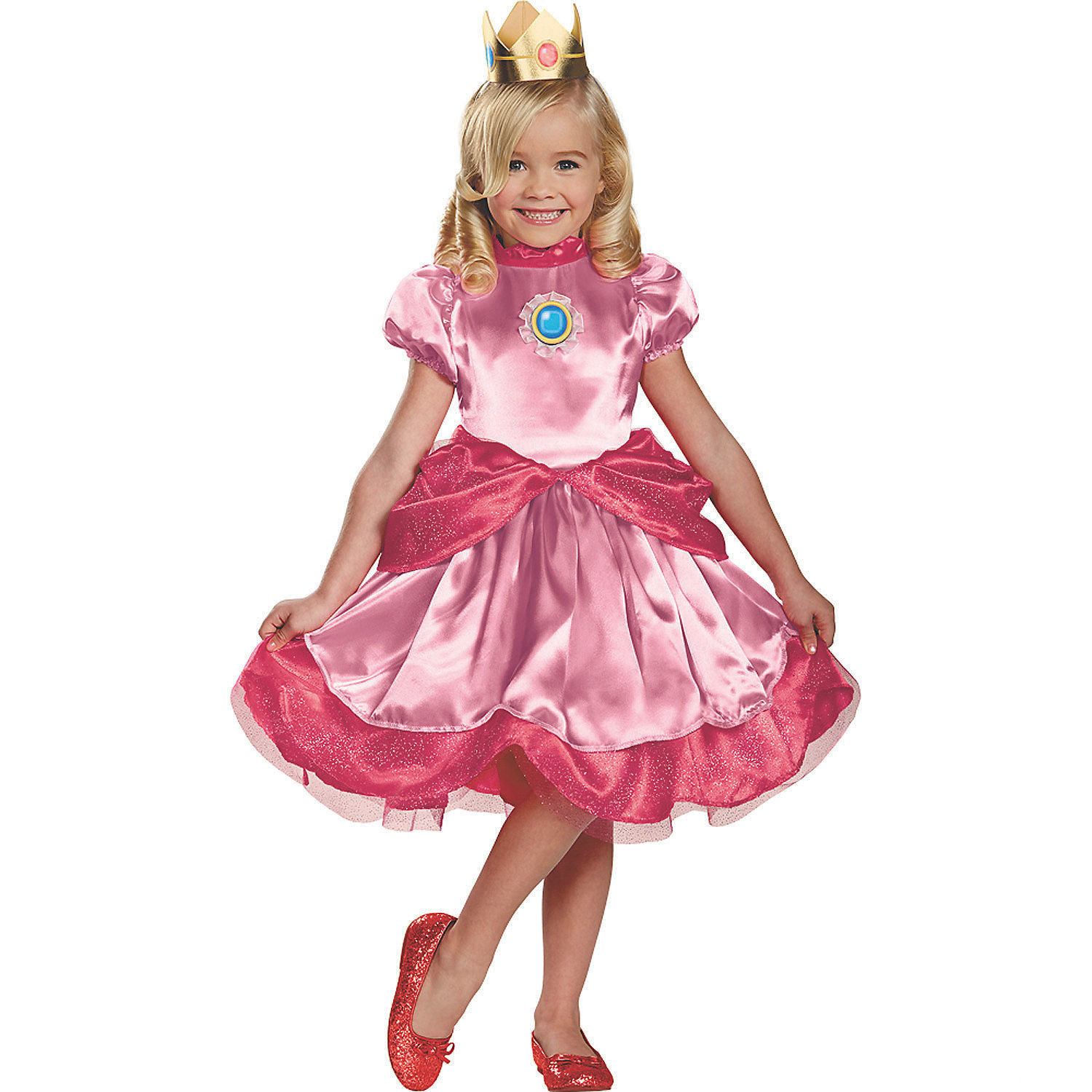 Princess Peach Toddler Costume - CostumePub.com