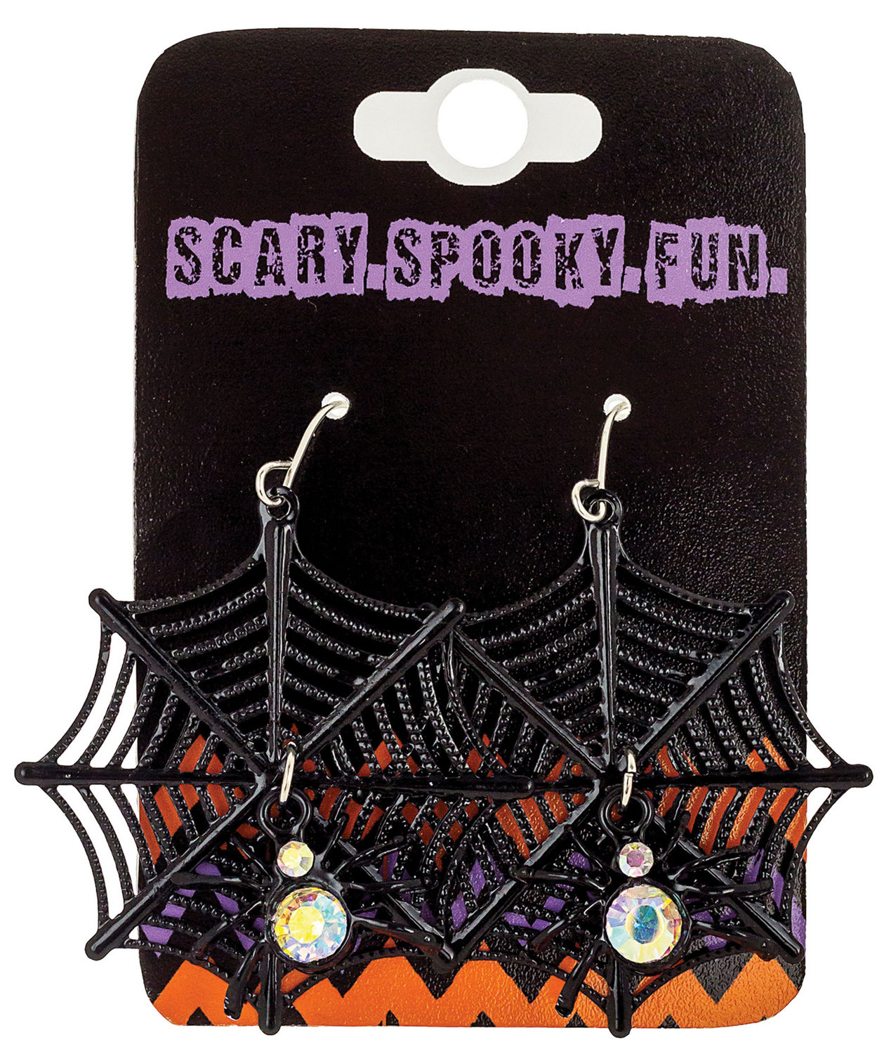 Spider Web Earrings - CostumePub.com