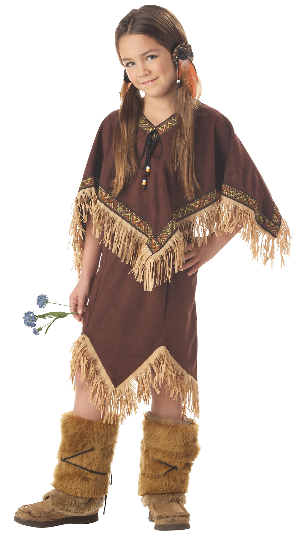 Girl's Indian Costume - CostumePub.com