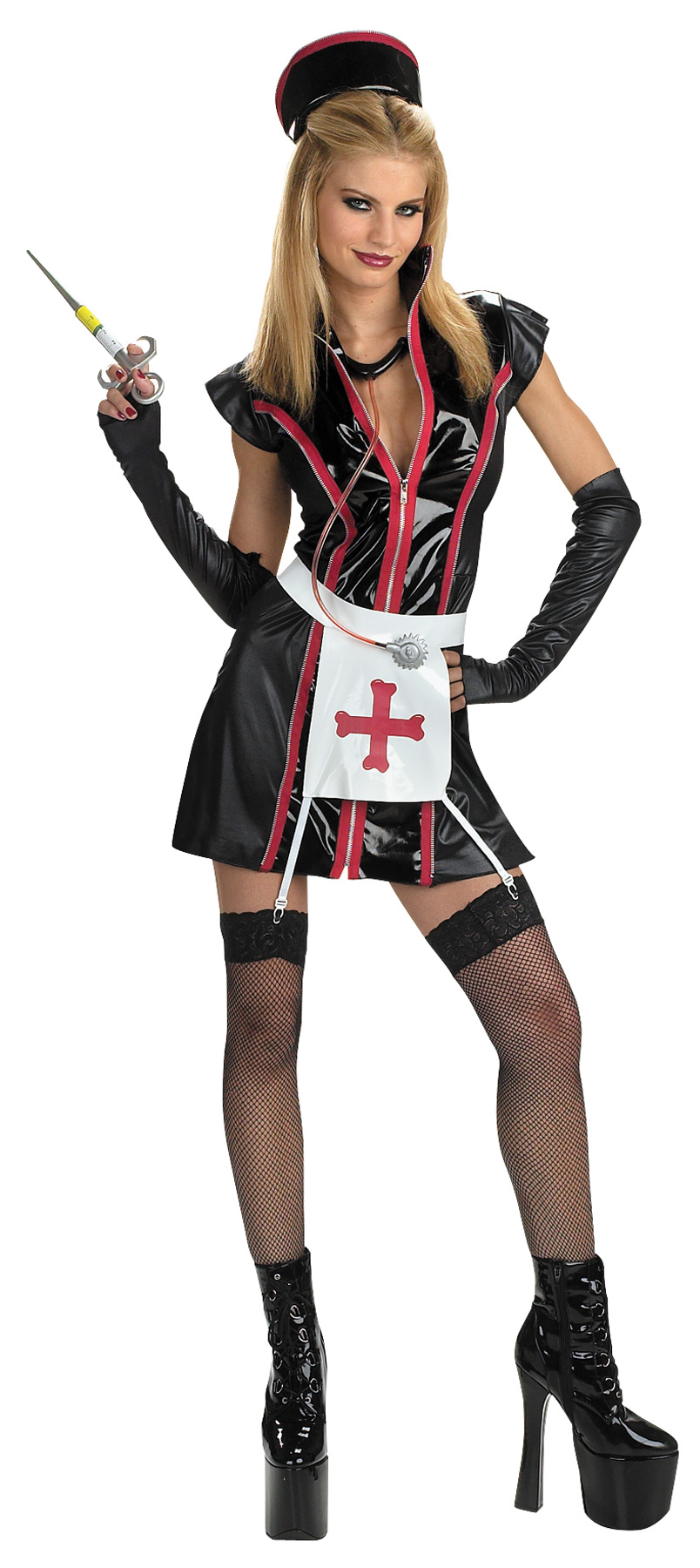girlfriend in nurse costume