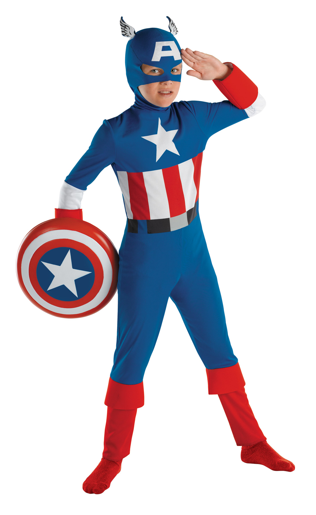 Boy's Captain America Costume - CostumePub.com