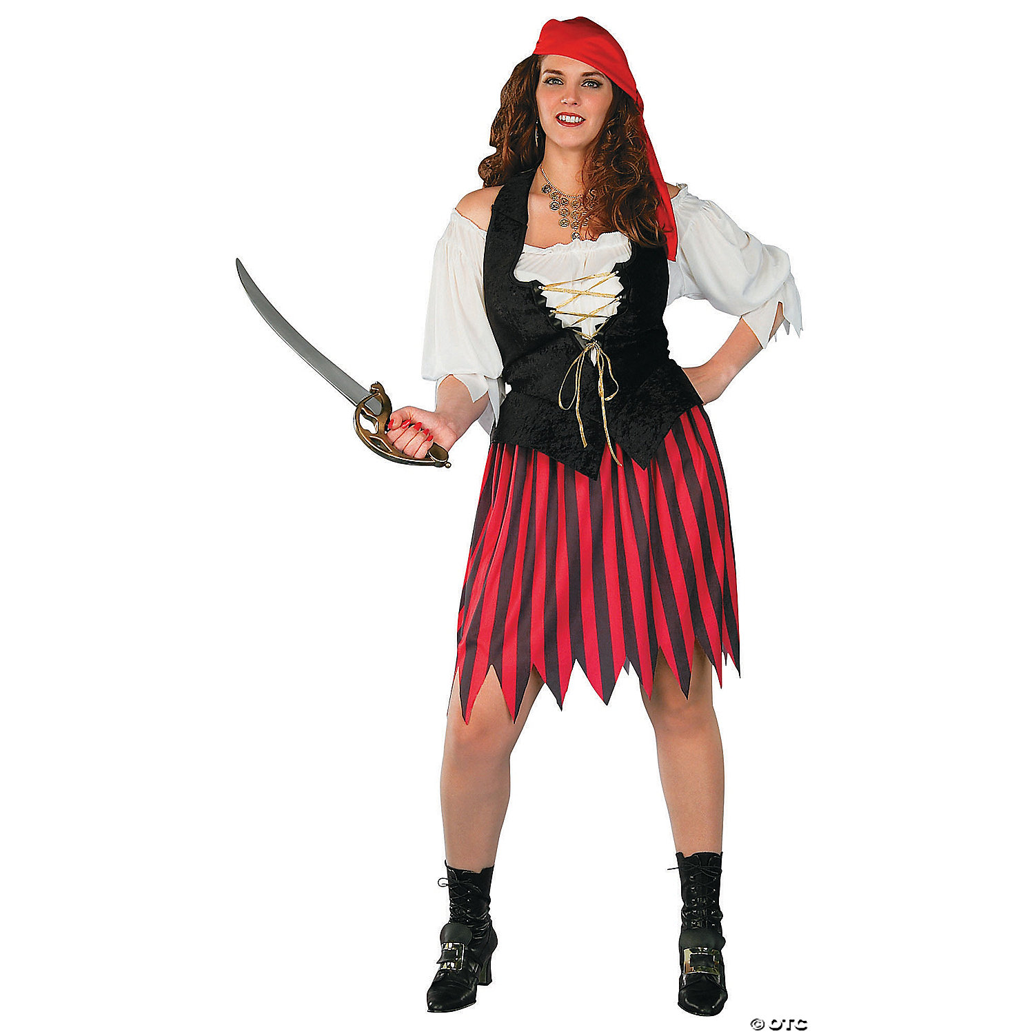 Women's Buccaneer Costume - CostumePub.com