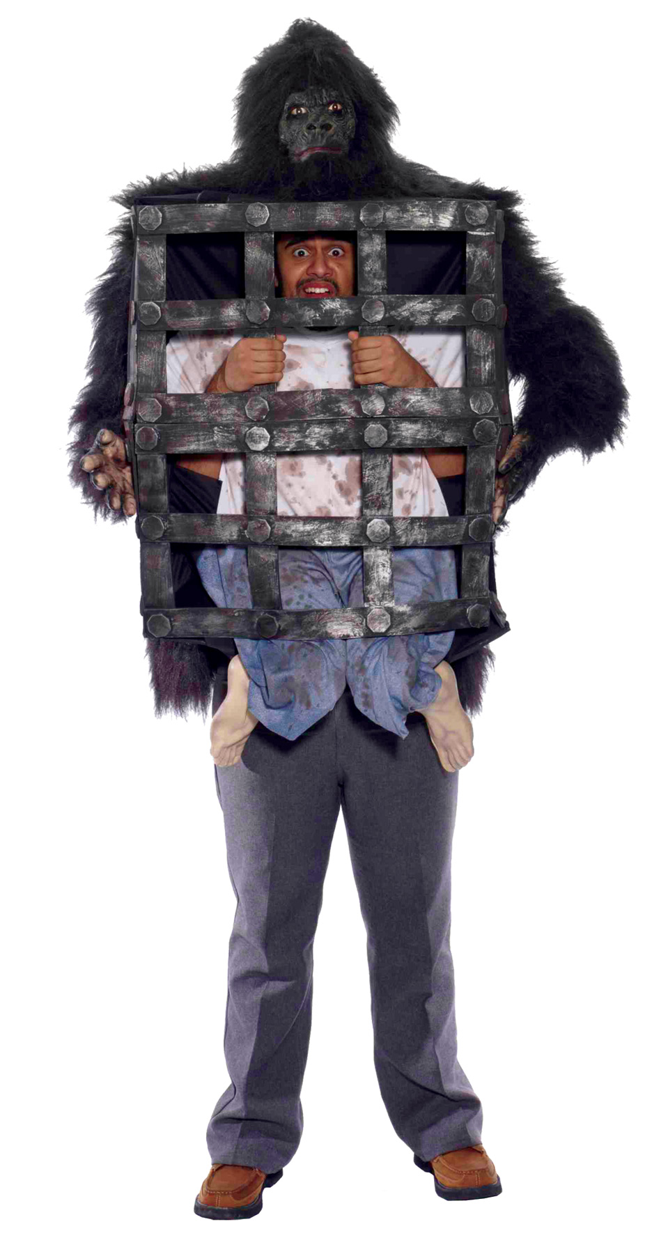 Gorilla With Cage Adult Costume