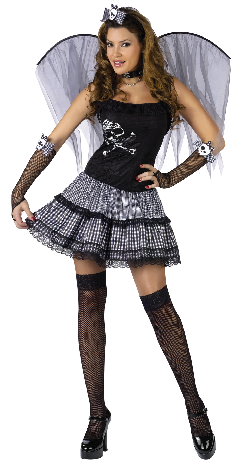 Women's Funky Punk Fairy Costume - CostumePub.com