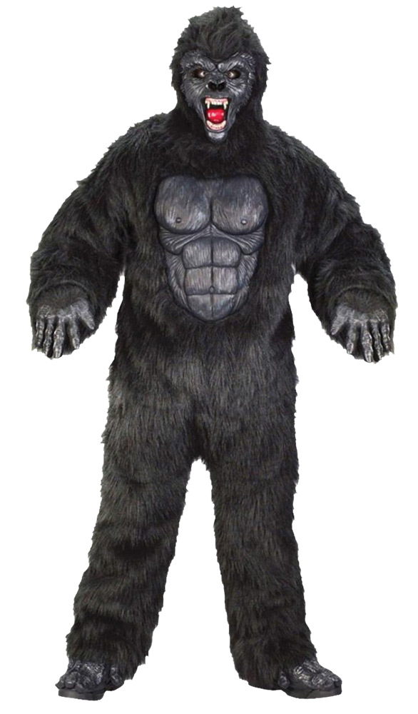 Gorilla Suit Adult Plus Size Costume - CostumePub.com