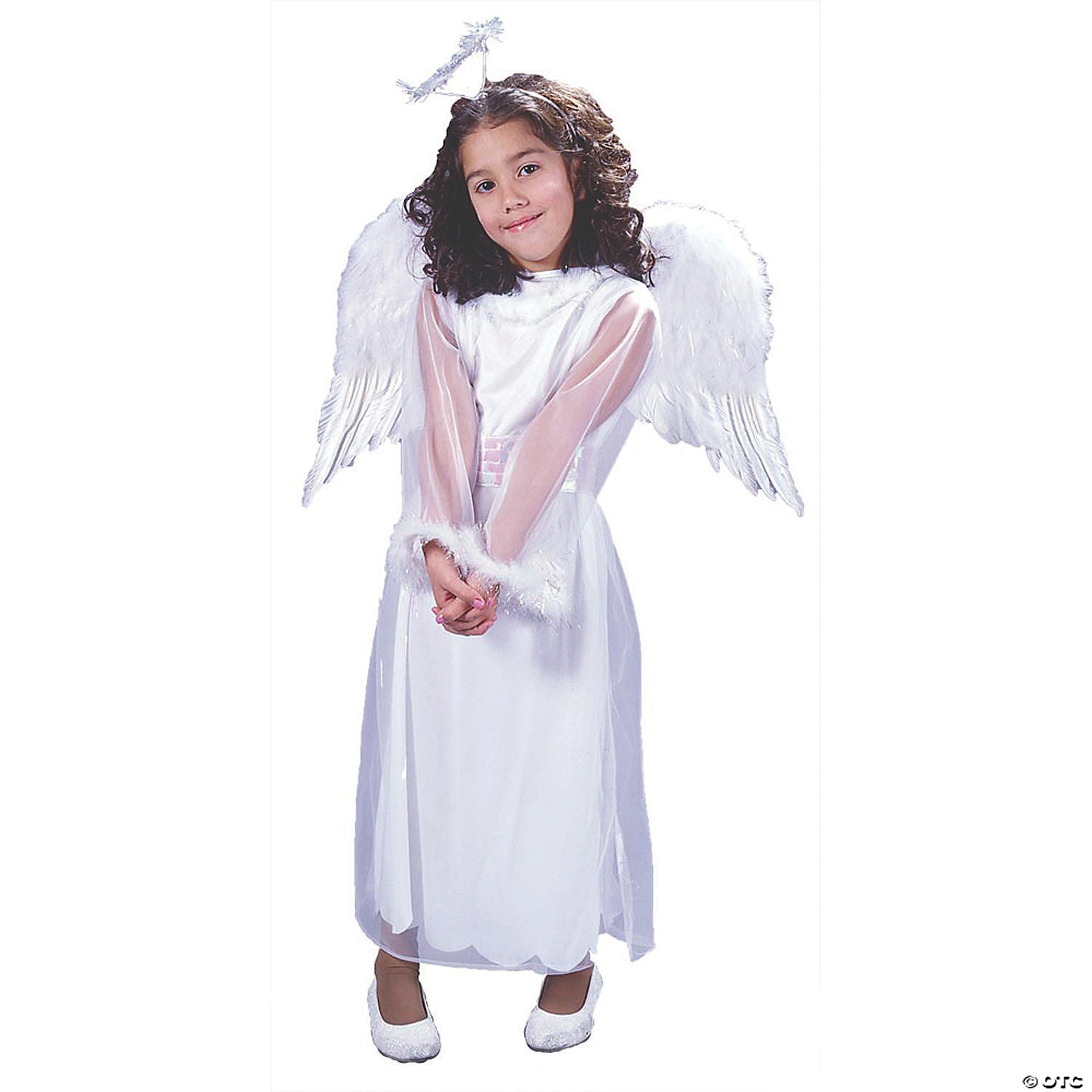Angel Wings Feather Child White - CostumePub.com