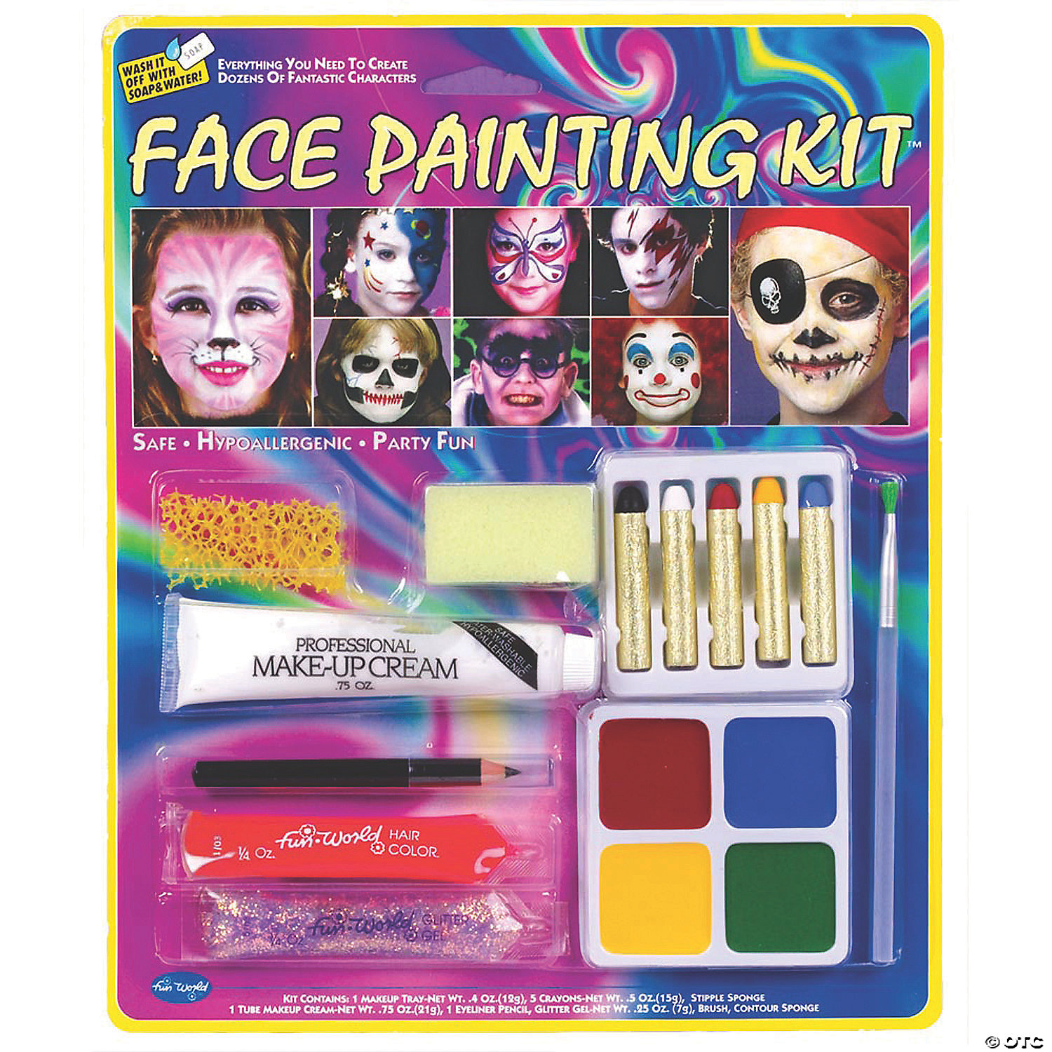 Фейс кит. Набор для грима. Face Paint Kit.