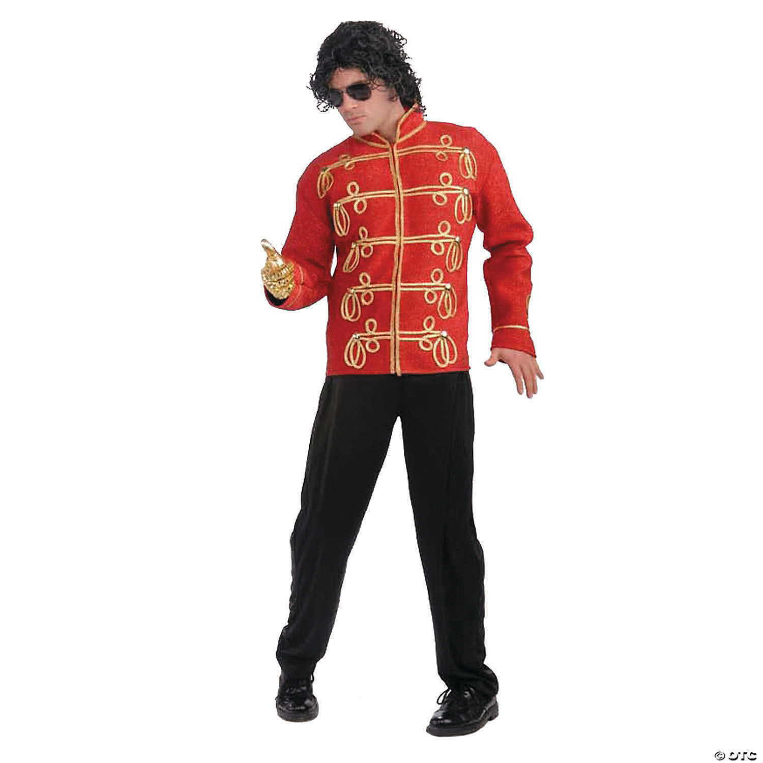 Michael Jackson Military Adult Costume - CostumePub.com