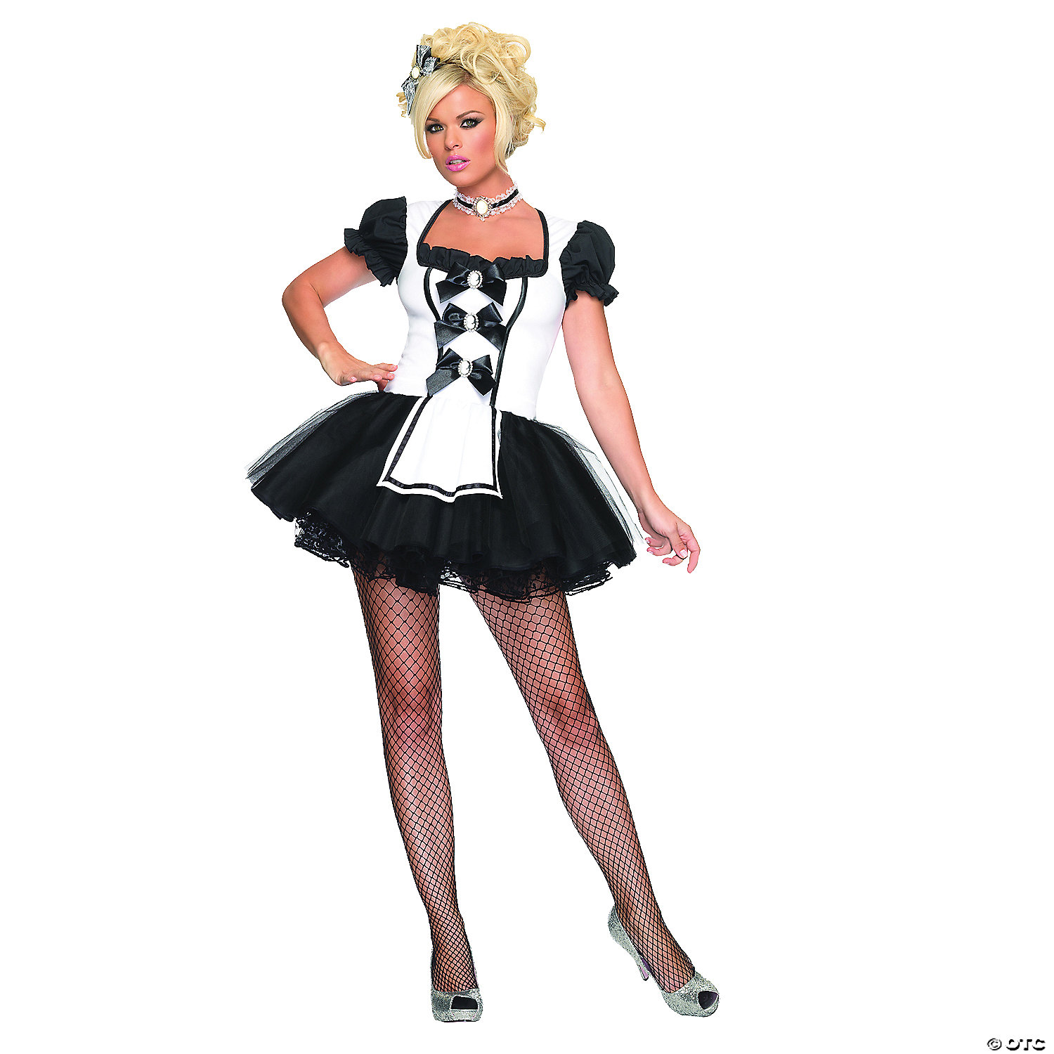 Womens French Maid Costume 