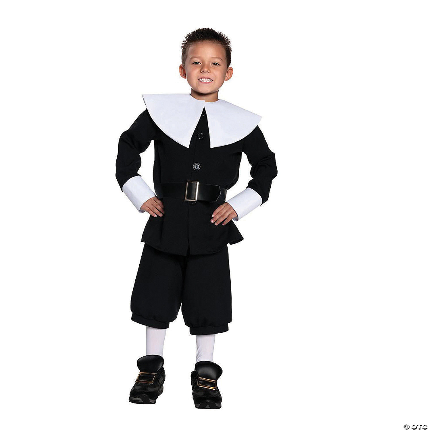 Boy's Pilgrim Costume - CostumePub.com