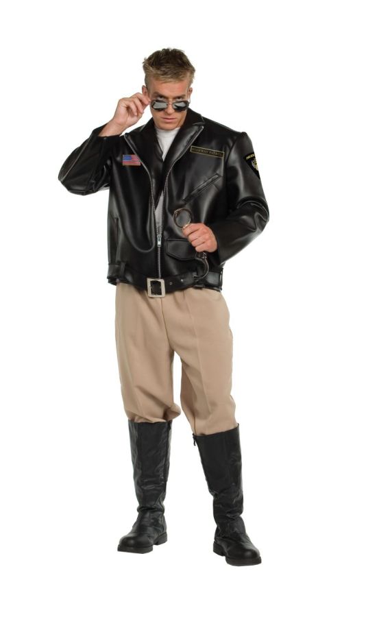 Men's Highway Patrol Adult Costume - CostumePub.com