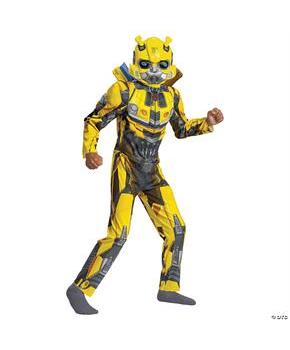 Toddler Classic Muscle Transformers Bumblebee T7 Costume