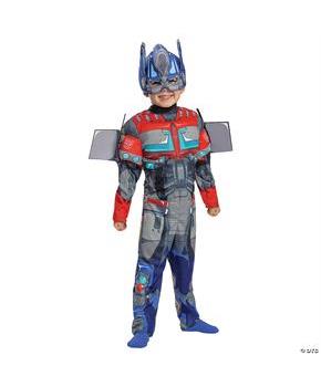 Toddler Classic Muscle Transformers Optimus Prime T7 Costume