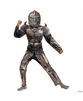 Kids Classic Muscle Transformers Rhinox T7 Costume