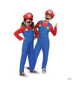 Kids Classic Elevated Super Mario BrosT Mario Costume