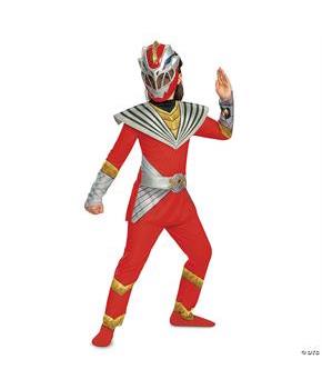 Girl's Classic Power RangersT Cosmic Fury Red Ranger Costume