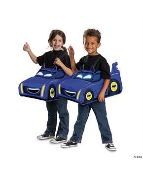 Kids Batwheels Bam 'Pop Out' Ride-On Classic Overlay Costume