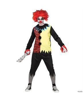 Men's Freakshow Clown Costume - CostumePub.com