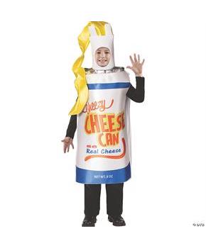 Cheezy Cheese Spray Child Costume