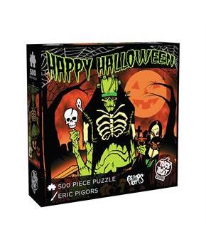 18"x24" Toxictoons Happy Halloween Jigsaw Puzzle - 500 Pc.