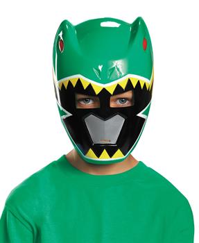 Green Power Ranger Dino Charge Mask