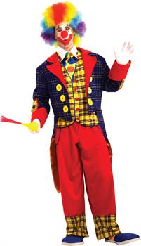 Checkers The Clown Adult Costume - CostumePub.com