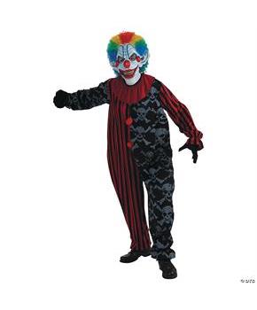 Men's Creepy Clown Costume - CostumePub.com