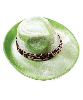 Hat Pimp Lime Green - CostumePub.com