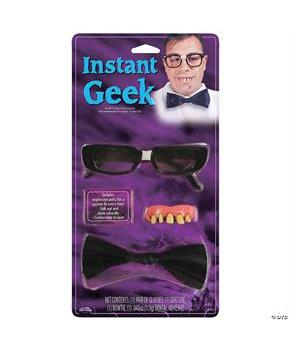 Geek Boy Instant Costume