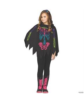 PonChildo Skeleton Color Child Costume Up To