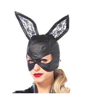 Leather Bunny Mask - CostumePub.com