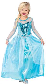 Girl's Snow Queen Costume - CostumePub.com