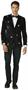 OppoSuits Deluxe Men's Blazers Christmas - X-Mas Icons - Black