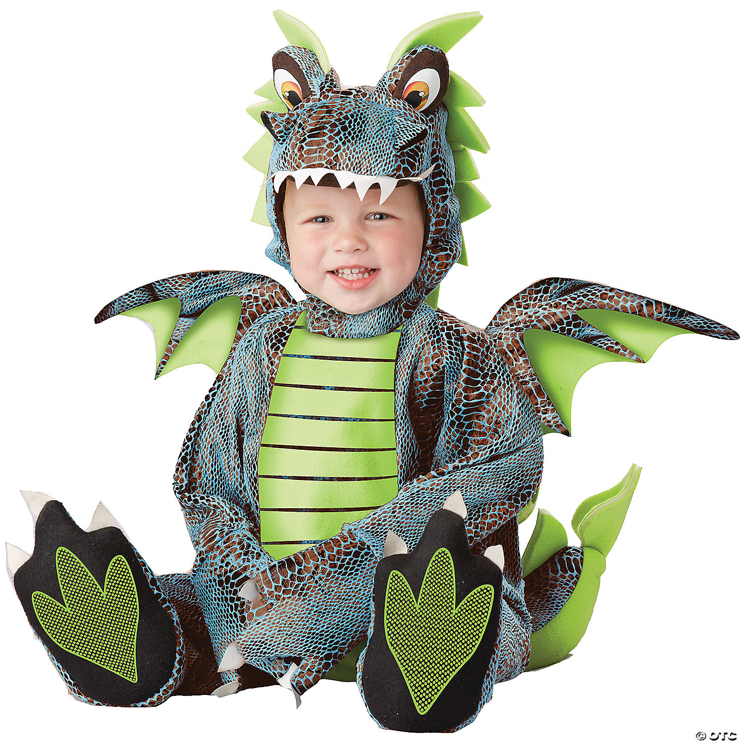 Малыш в костюме дракона